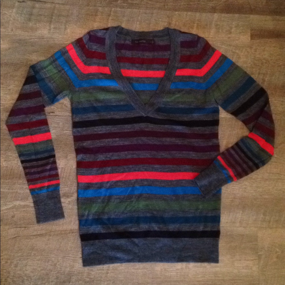 The Limited Striped sweater
